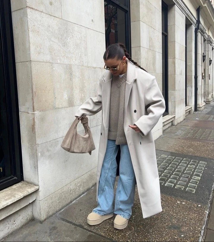 PAULA | LONG OVERSIZED COAT